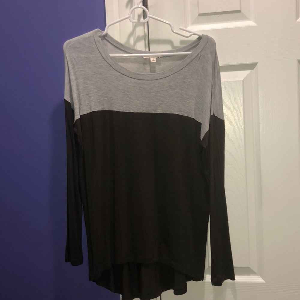 Green and Grey long sleeve